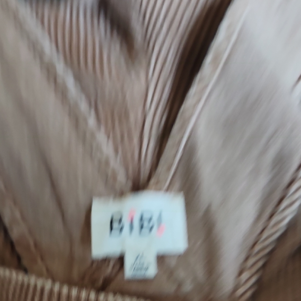 BiBi Tan Corduroy Overalls - Picture 5 of 5